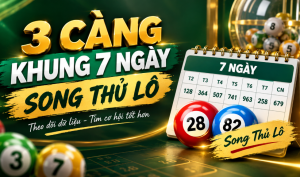 3 càng khung 7 ngày miền bắc