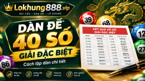 Dàn đề 40 số giải đặc biệt tại lokhung888.vip