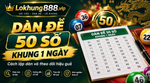 Dàn đề 50 số khung 1 ngày